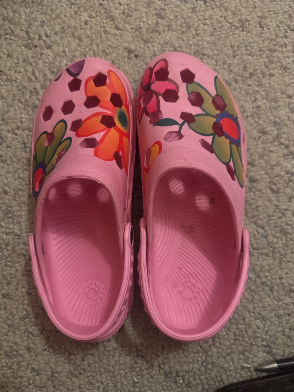 Pink Floral Women’s Dawg Clogs